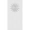 Ekena Millwork Standard Foster Flower Plinth Block With Square Edge, 2 1/2"W x 5"H x 3/4"P PBP025X050X075FOS09 - alternate 4